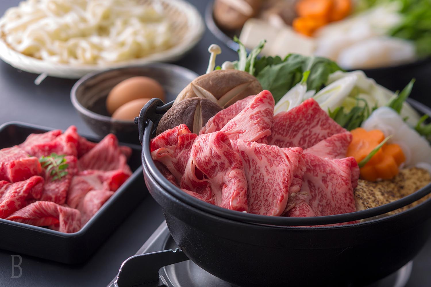 Sukiyaki Set Includes